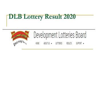 development lottery results|DLB Lottery Results .